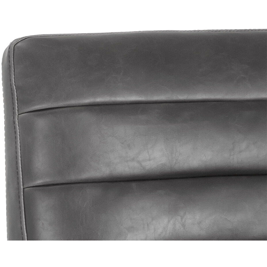 Spyros 37 inch Overcast Grey Counter Stool